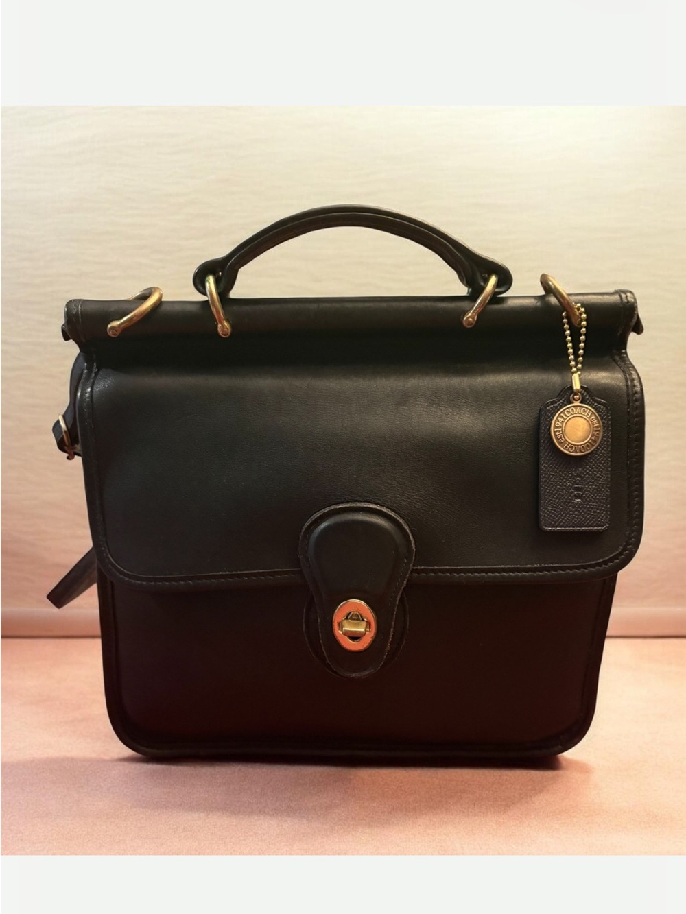 Rare Vintage Coach Willis Bag — Style 9927 — Made in USA